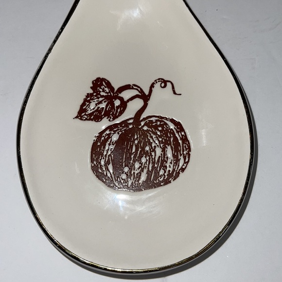 Threshold Stoneware Pumpkin Spoon Rest - Picture 3 of 5